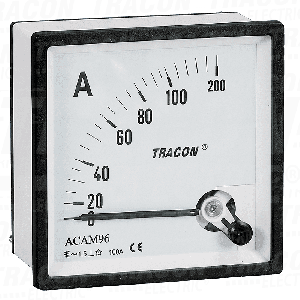 Analogni ampermetar 72x72mm 30A AC