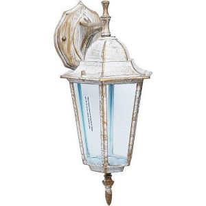 Baštenska lampa M2002D bela 1x60W E27