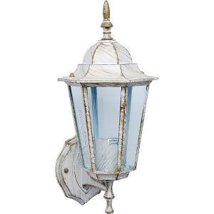 Baštenska lampa bela M2002G E27 1x60W