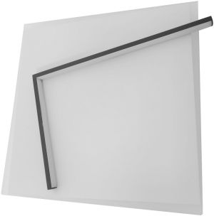 LED plafonska dekor lampa Malakai 44W RF