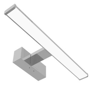 LED lampa za ogledalo 400mm 8W IP44 4000K hrom