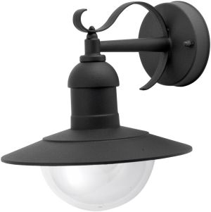 Zidni fenjer Imperial 1xE27 IP44 crni 240x270