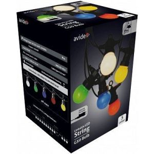 Spoljna nizajuća LED lampa 5m RGB IP44 6W