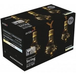Spoljna nizajuća LED lampa 5m 10 sijalica WW IP44