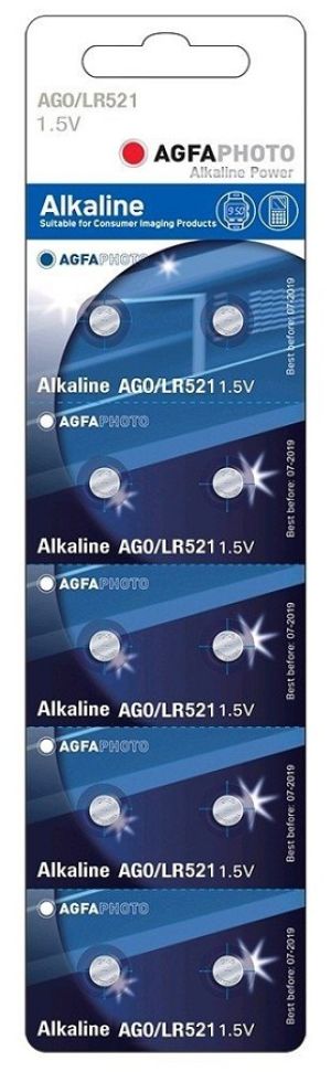 Dugmasta alkalna baterija AG0 LR63 1.5V siva