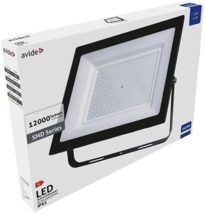 LED reflektor 150W 12000lm 6400K IP65 crni