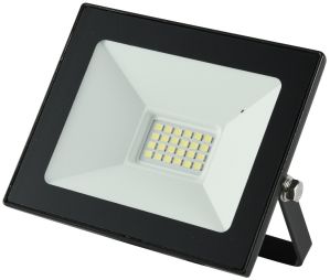 LED reflektor 20W 1600lm 6400K IP65 crni