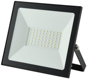 LED reflektor 50W 4000lm 6400K IP65 crni