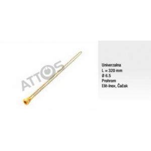 Sonda bojlera univerzalna L-32 0mm fi6.5mm prohrom