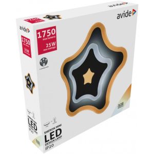 Zidna Dekor Oyster Sheron  Mini 25W trobojna 3 ON/OFF