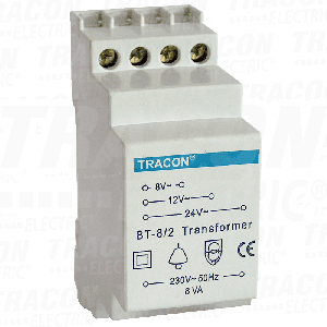 Sigurnosni transformator za zvono 230V 8VA