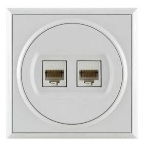 P  Komun. prikjuc. RJ45 8/8  sa dva modula Cat6 UTP