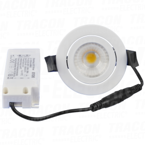LED svet. ugradna u spusteni p lafon okrugla zakretna230 V. 5