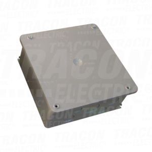 Plast. montazna kutija na zid siva200×200mm. IP44