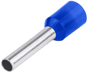 Izolovana završna čaura 2.5mm² 19.2mm plava