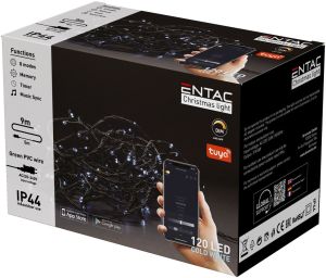 Spoljne LED lampice 120 6400K 9m IP44 Tuya
