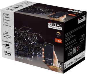 Spoljne LED lampice 120 3000K 9m IP44 Tuya