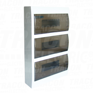Raz. kutije na zid sa dimj.vra ta i sine N/PE3×14 42 modul.