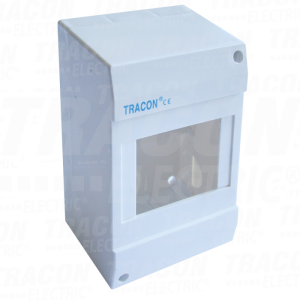 Raz. kutije na zidbez vrata1×4  modul. IP40. H×W×D=130×82×62