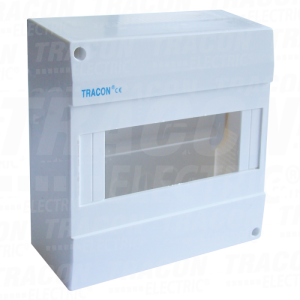 Raz. kutije na zidbez vrata1×8  modul. IP40. H×W×D=160×160×6