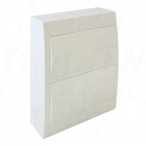 Raz. kutije na zidbela vratasa  N/PE sinom2×12 24 modul. IP
