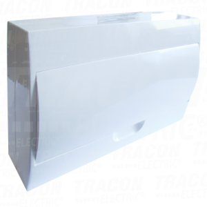 Raz. kutije na zidbela vratasa  N/PE sinom1×18 modul. IP40.