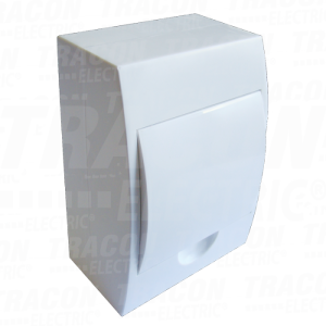 Raz. kutije na zidbela vratasa  N/PE sinom1×6 modul. IP02. H