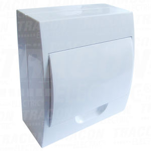 Raz. kutije na zidbela vratasa  N/PE sinom1×8 modul. IP40. H