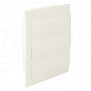 Raz. kutije u zid sa belom vra tom i N/PE sinom3×14 42 modu