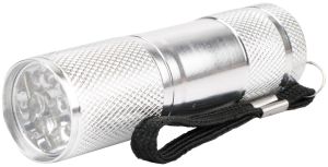 Džepna LED lampa 1W aluminijum srebrna 50lm