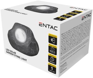 Baštenska solarna LED lampa stena 14cm IP44