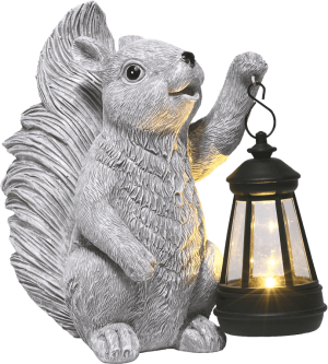 Solarna baštenska lampa veverica 200mm