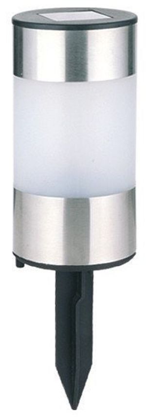 Baštenska solarna lampa 21cm IP44 nerđajući čelik