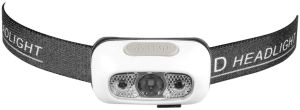 LED naglavna punjiva lampa 5W IP54 bela