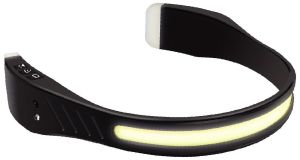 LED naglavna punjiva lampa 5W crna IP54