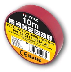 PVC izolaciona traka 10 m 0.13x19 mm crvena