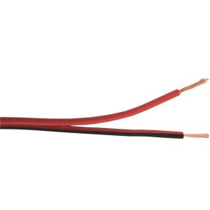 Kabl za zvučnike 2x0.75mm2 crveno crni 100m