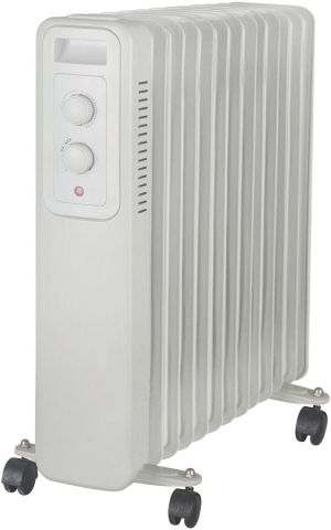 Uljani radijator 13 rebara 2500W bela