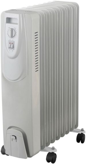 Uljani radijator 9 rebara 2000W sa tajmerom bela