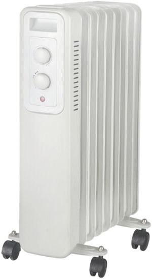 Uljani radijator 9 rebara 2000W beli