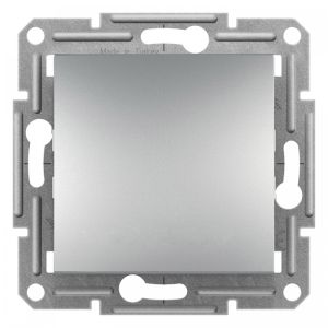ASFORA TASTER 1P 10A ALU