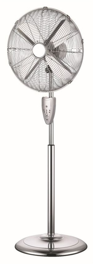 Prenosivi stojeci ventilator 50W srebrni