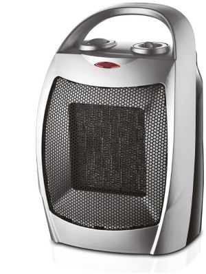 Prenosna PTC grejalica 750 1500W siva