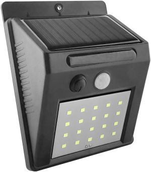 Solarna plastična LED lampa 2W 200lm IP65