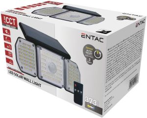 Solarna zidna LED lampa 2.3W 373lm IP44 senzor