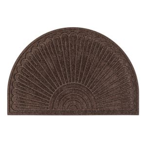 Otirač gumeni (braon) CONTOURS HALFMOON STARBURST Multy Home