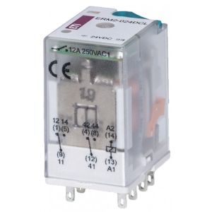 Industrijski ubodni pomocni  relej ERM2-024DCL