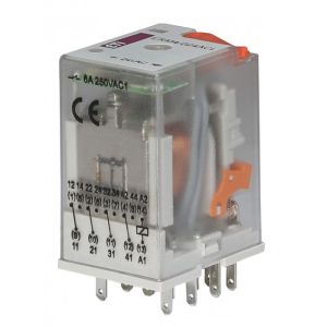 Industrijski ubodni pomocni  relej ERM4-024ACL