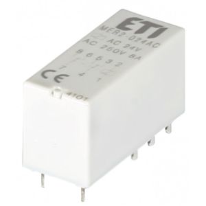 Minijaturni elektromagnetni  relej MER2-024AC