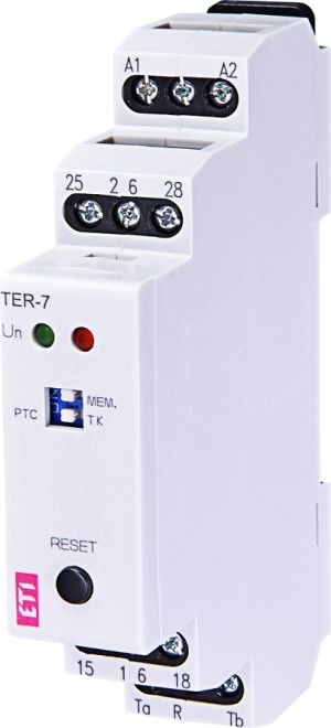 Termostatski relej TER7 za namotaje 24-240V